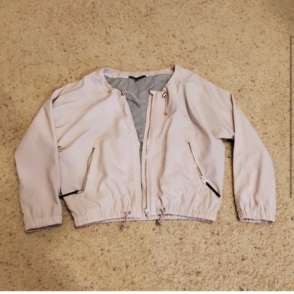 ATHLETA CROPPED BOMBER JACKET - Picture 2 of 5